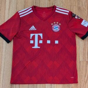 Adidas FC Bayern Munchen Youth Large Soccer Jersey